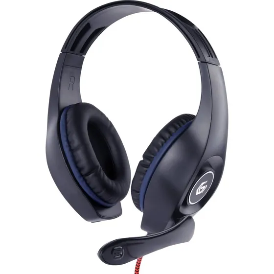 Gembird GHS-05-B Kablede Høretelefoner - Blå-Sort