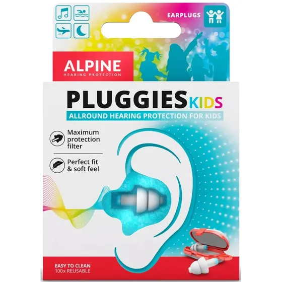 Alpine Pluggies Ørepropper til børn (3-12 år)