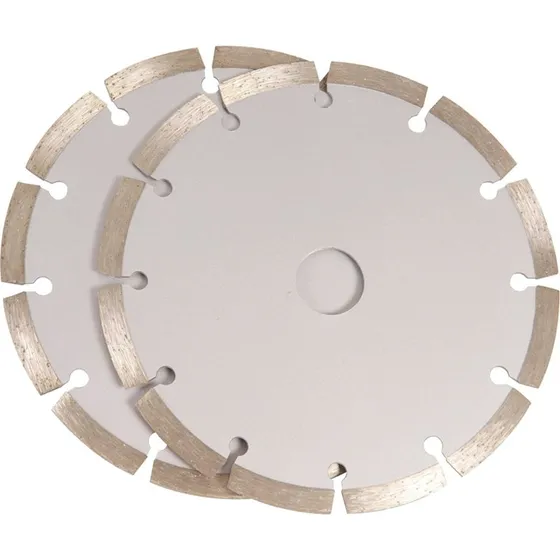 FERM WSA1002 Diamantsavklinge – 150 mm (2 stk.) til murrillefræser