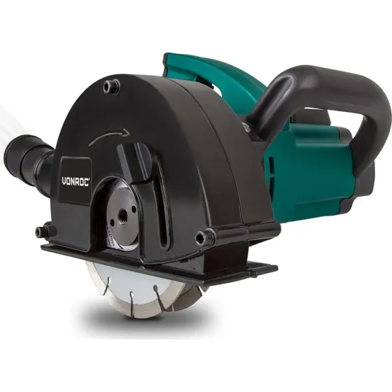 VONROC Rillefræser 1700W – 150mm | Justerbar dybde & bredde