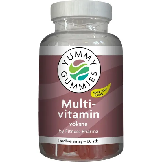 Silver Line by Fitness Pharma Yummy Gummies Multivitamin Voksne 60 stk