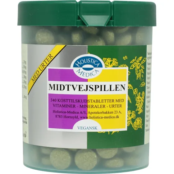 Holistica Medica Midtvejspillen 340 tabletter