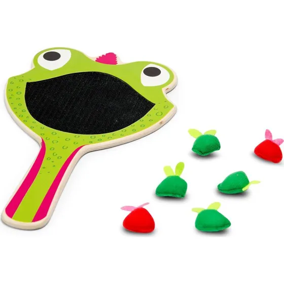 BS Toys Gecko Racket - Catch and Throw Game