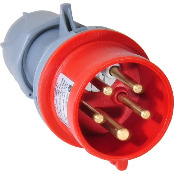 CEE Fasevender 16A 3P+N+J 400V 6h IP44