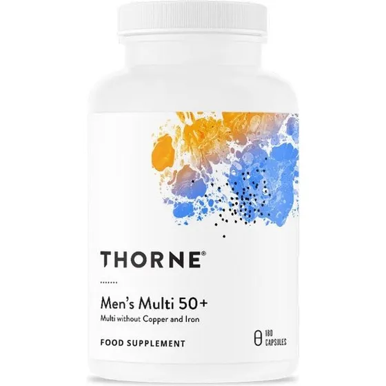 Thorne Research Men's Multi 50+ 180 kapsler