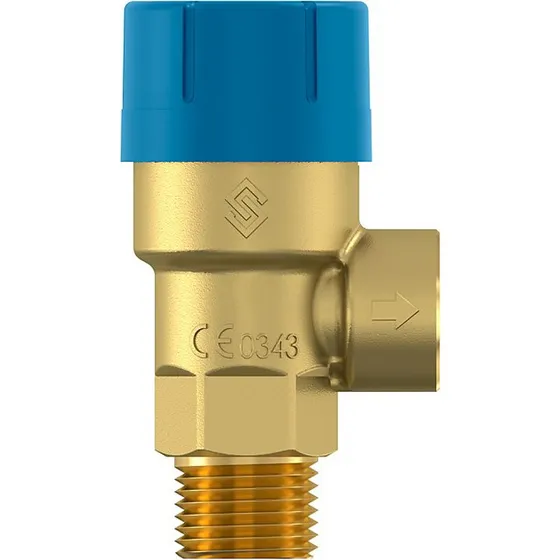 Flamco Prescor B sikkerhedsventil 3/4'' 6 Bar Nippel-Muffe