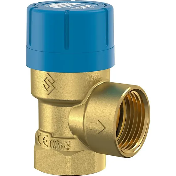 Flamco Prescor B sikkerhedsventil 3/4'' 8.0 bar muffe-muffe