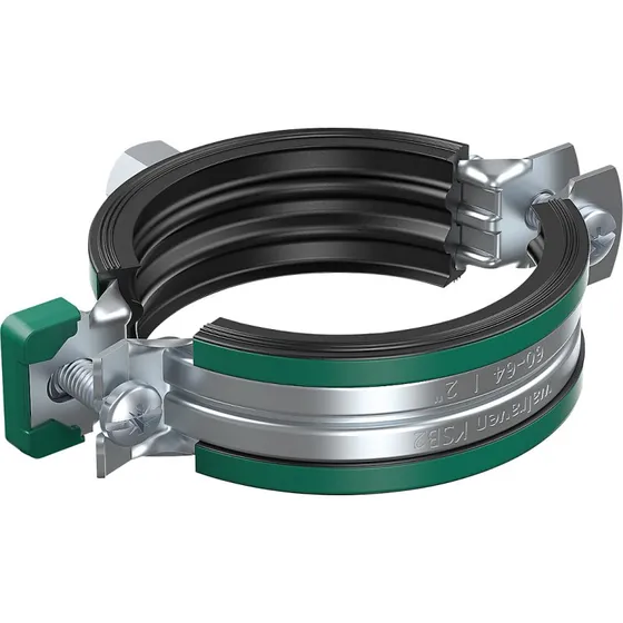 Walraven KSB2 Rørbøjle 25-28mm - M8/M10 med EPDM & Quicklås