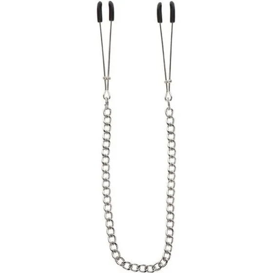 Taboom Tweezers With Chain Silver