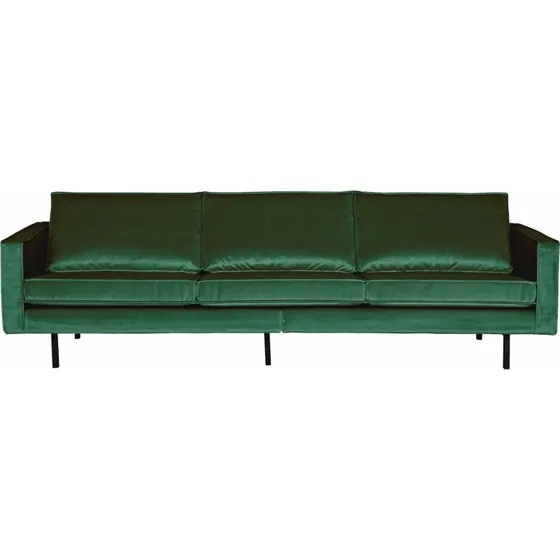 WOOOD Rodeo 3-personers sofa i skovgrøn Jarra-velour