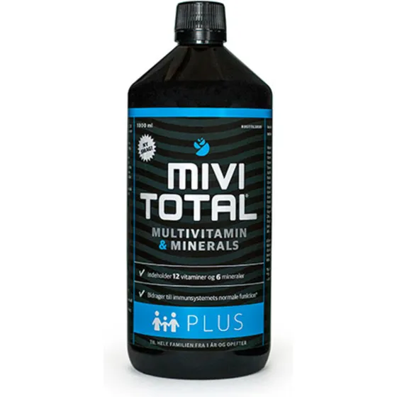 Mivi Total Plus multivitaminer & mineraler 1 l