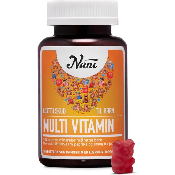 Nani Multivitamin Børn 90 bamser