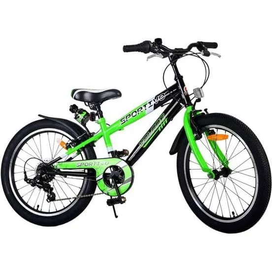 Volare Sportivo 20" Børnecykel - Grøn - 7 gear