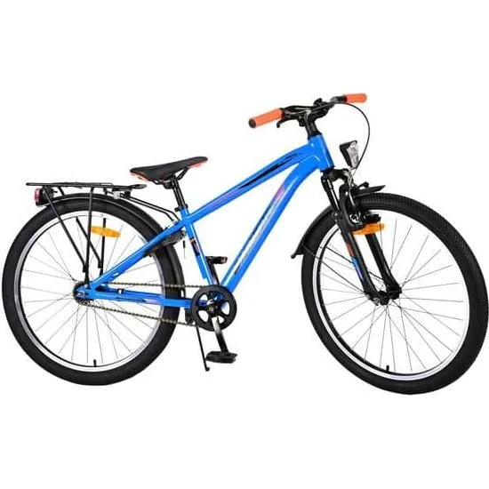 Volare Cross 24 Børnecykel - Blå - Med fodbremse