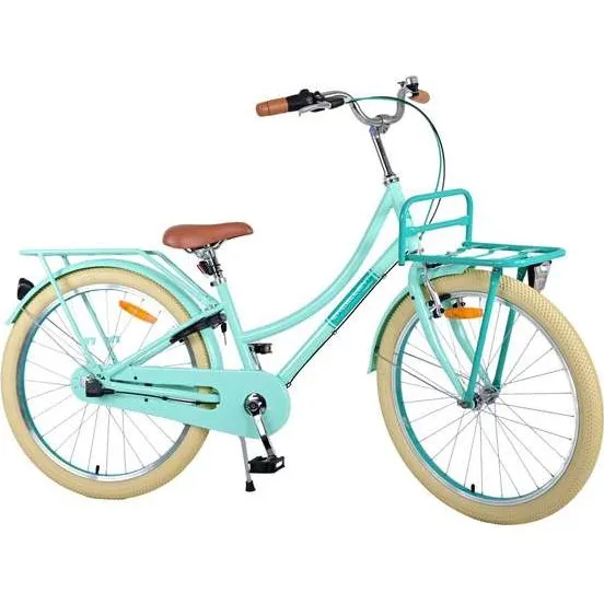 Volare børnecykel 24 tommer grøn - Nexus 3 med bagagebær