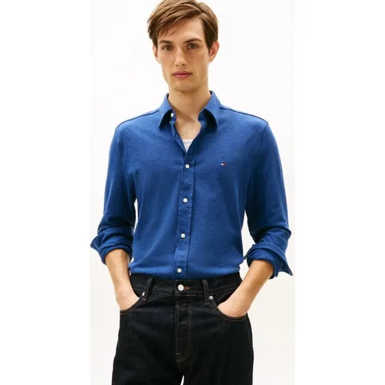 KNIT PIQUE FEATHERWEIGHT SHIRT