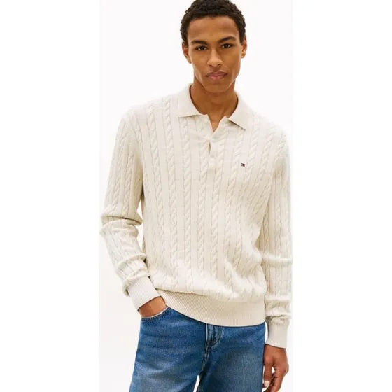 Classic Cotton Cable LS Polo