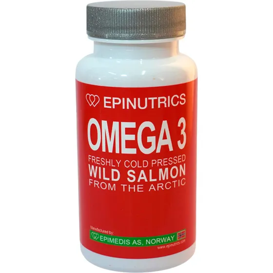 Epinutrics Omega 3 Wild Salmon, 60 kapsler