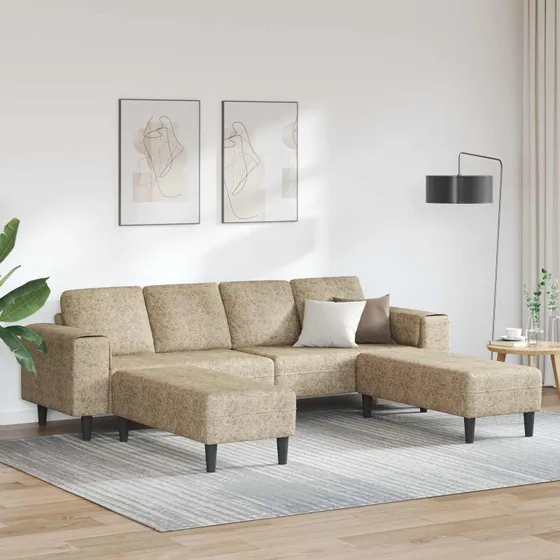 vidaXL Stue Sofa 3 stk. Lysegrå