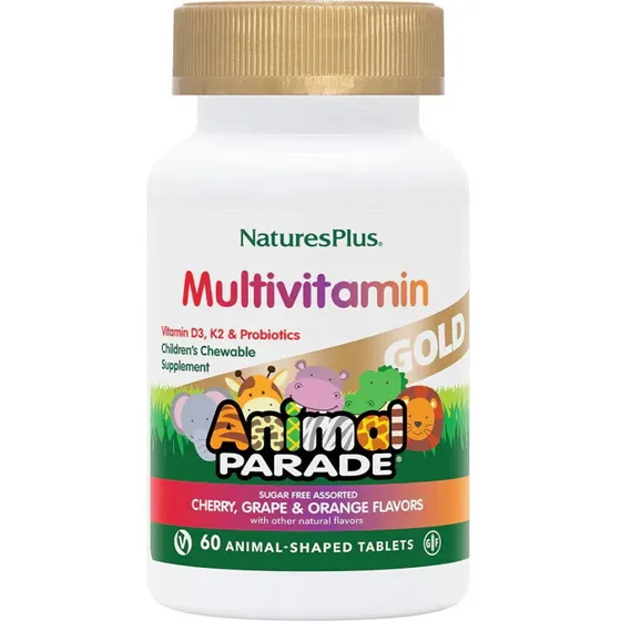 Nature's Plus Animal Parade GOLD 120 tyggetabletter