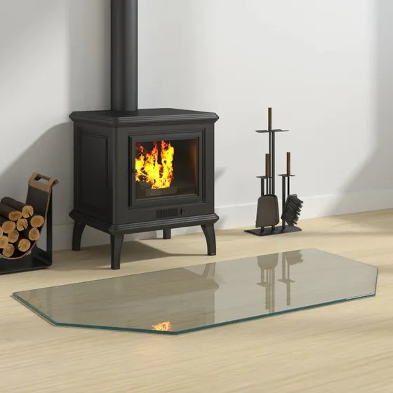 vidaXL Pejs glasplade Transparent 100 x 50 cm
