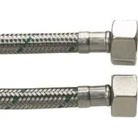 SPX Tilslutningsslange 1/2" x 1/2" x 300mm med rustfri flet