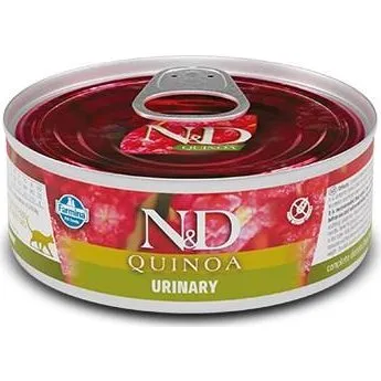 Farmina N&D Quinoa Urinary Adult Kattevådfoder med and, 80 g