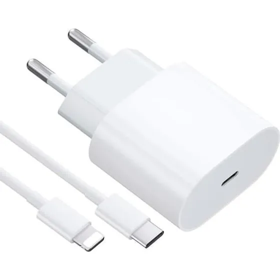 Apple 20W USB-C Hurtigoplader med 1m kabel til iPhone