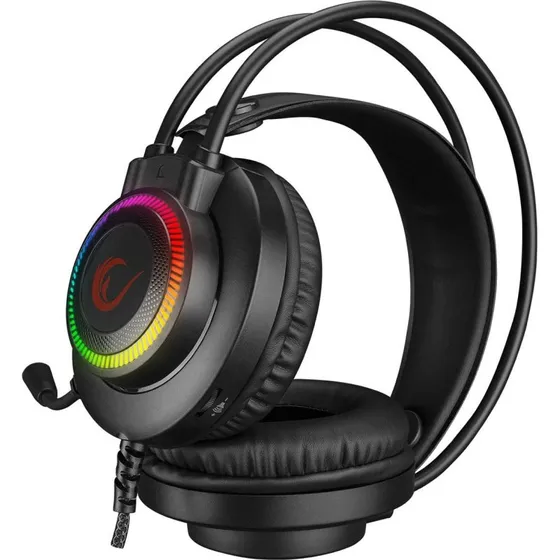 Rampage X-Jammer Headset (7.1) - 3.5mm Minijack - Sort