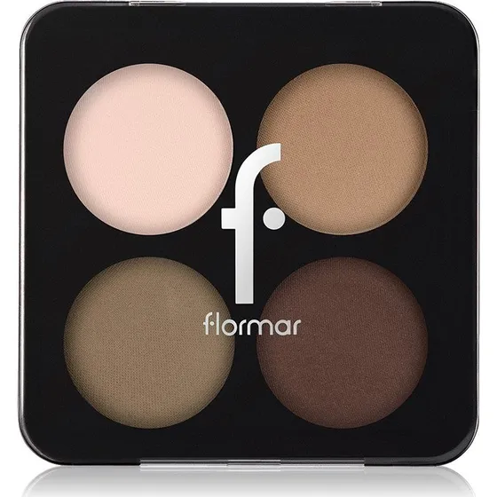 Flormar Color Eyeshadow Palette 004 Schweizisk Chokolade 6g