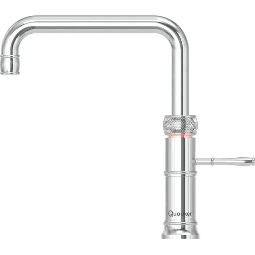 Quooker Classic Fusion Square køkkenarmatur, krom