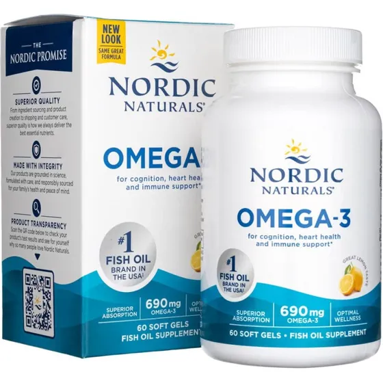 Nordic Naturals Liquid Omega-3 237 ml (citron)