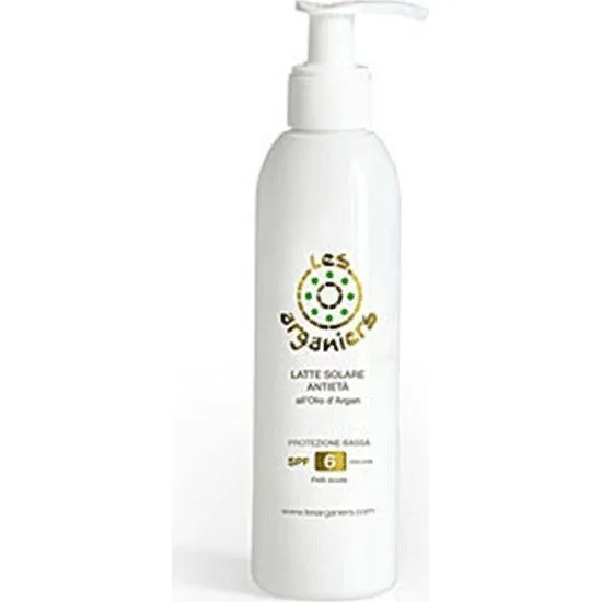 Les Arganiers Kropsmælk SPF 6 med Arganolie