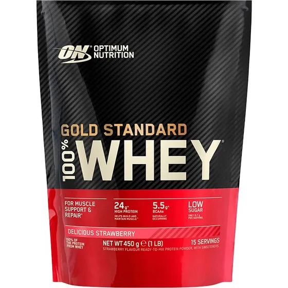 Optimum Nutrition Gold Standard 100% Whey 450 g — Delicious Strawberry