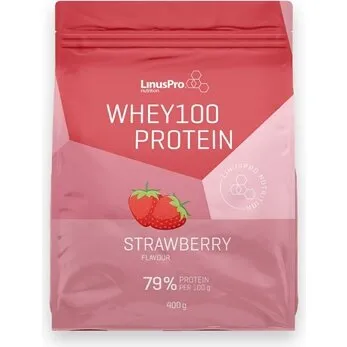LinusPro Whey100 Jordbær 400 g