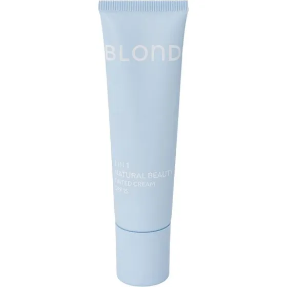 Blondesister 2 i 1 Natural Beauty Farvet Creme SPF 15 - Lys (30 ml)