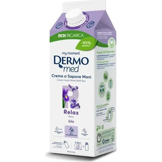 Dermomed Cremesæbe Iris Box Refill 900 ml