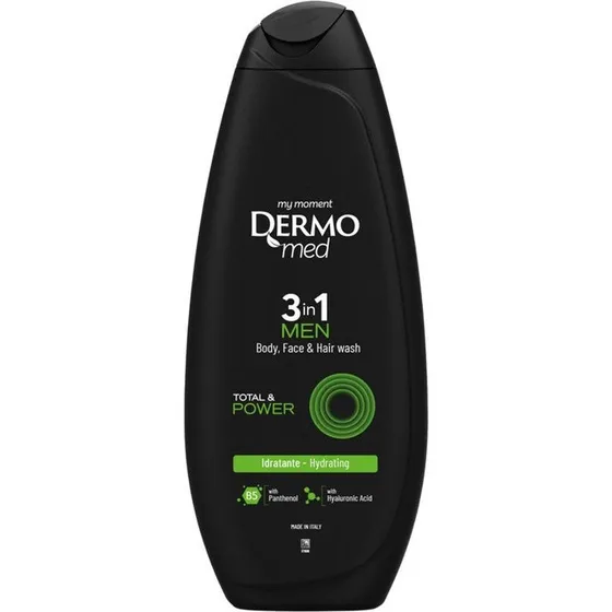 Dermomed Men 3-i-1 Showergel Total & Power 250 ml