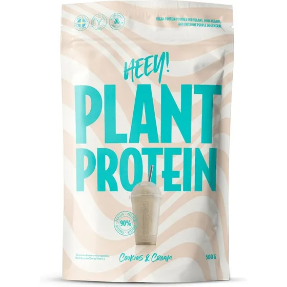 Heey! Vegan Protein 500 g – plantebaseret protein