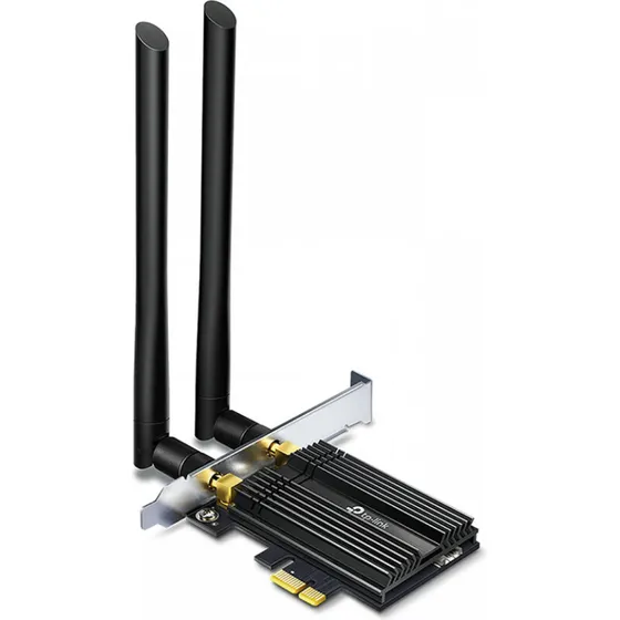 TP-Link Archer TX50E AX3000 PCIe Wi‑Fi 6 netværkskort (Bluetooth 5.0)