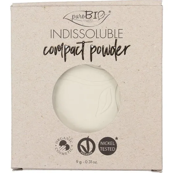 puroBIO Kosmetik Indissouble Kompakt Pudder Refill T00 9 g