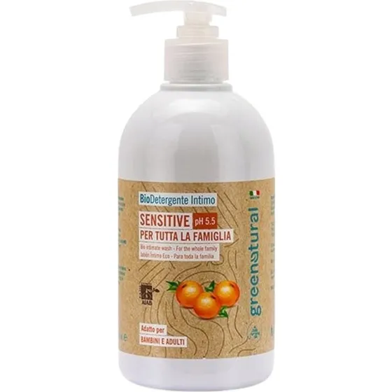 Greenatural Sensitive Cleansing Gel pH 5.5 Bio 500 ml