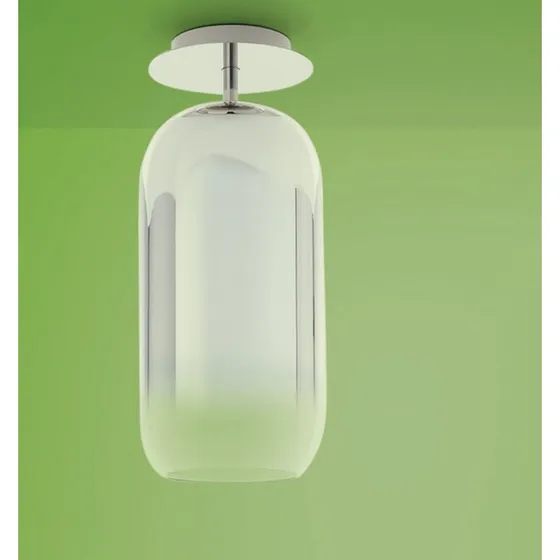 Artemide Gople Mini Loftlampe Silver