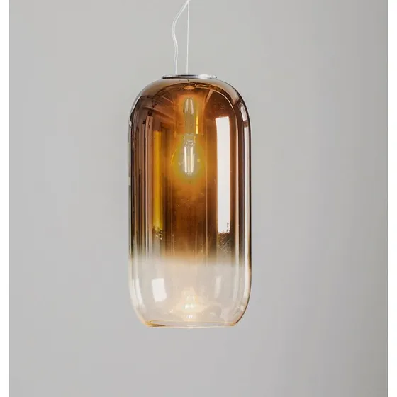 Artemide Gople Pendel Bronze - Mundblæst Glas