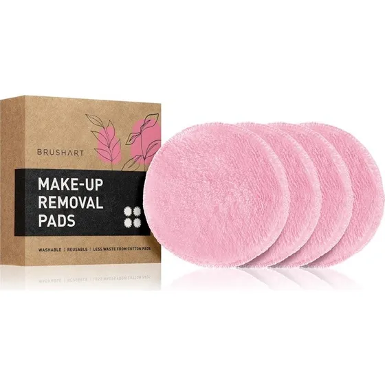 BrushArt Hjemmesalon Makeup Remover Pads 4 stk