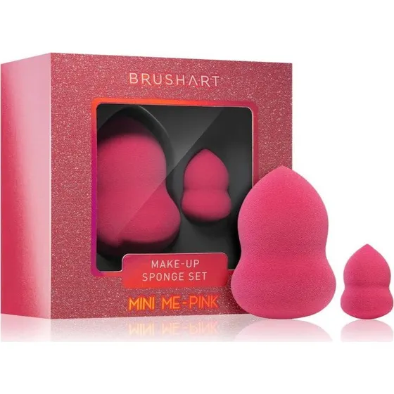BrushArt Mini Me Makeup Sæt - Pink Foundation Svamp
