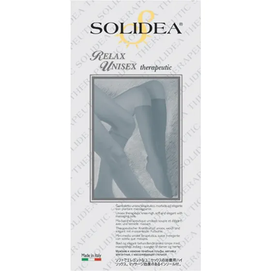 Solidea Relax Knæstrømper Ccl2 Brun M (Lukket tå)