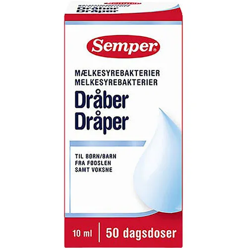 Semper Dråber 10 ml – mælkesyrebakterier