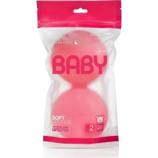 Suavipiel Baby blød badesvamp, 2 stk.