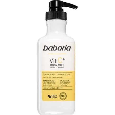 Babaria C-vitamin kropsmælk 500 ml